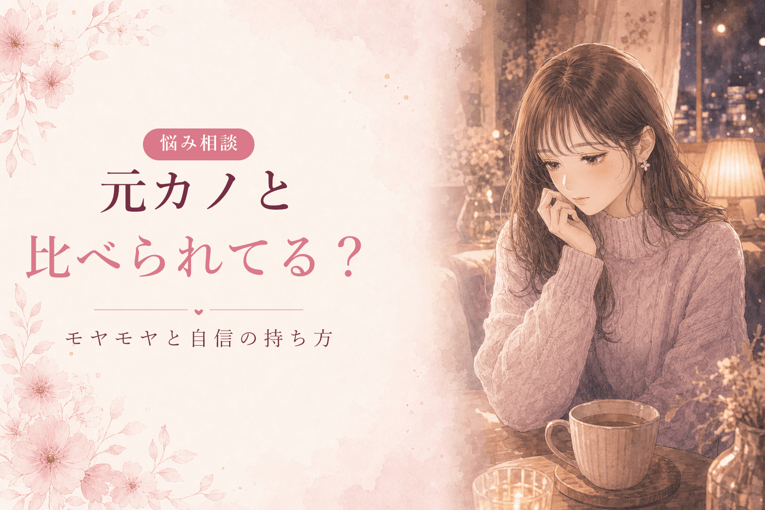 元カノと比べられている気がするとき|モヤモヤの正体と自信の持ち方