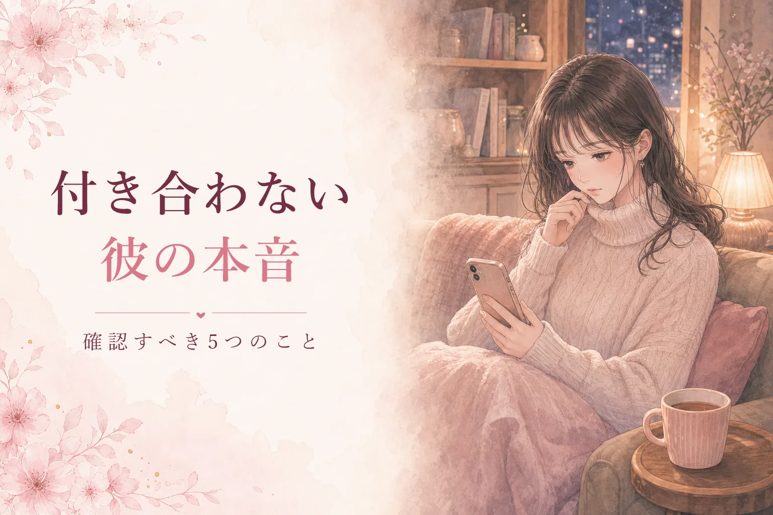 体の関係はあるのに付き合わない彼の本音と確認すべき5つのこと