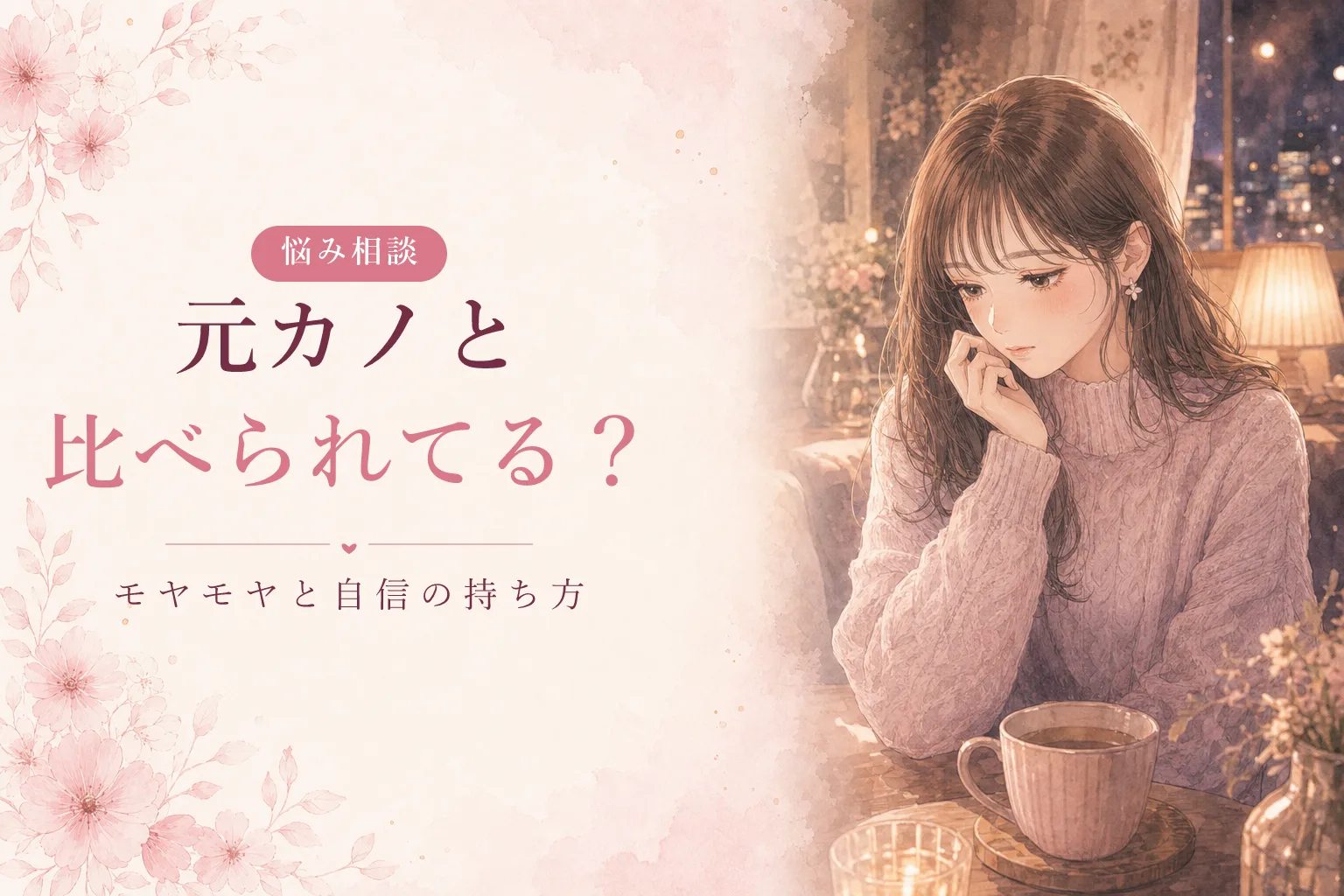 元カノと比べられている気がするとき|モヤモヤの正体と自信の持ち方
