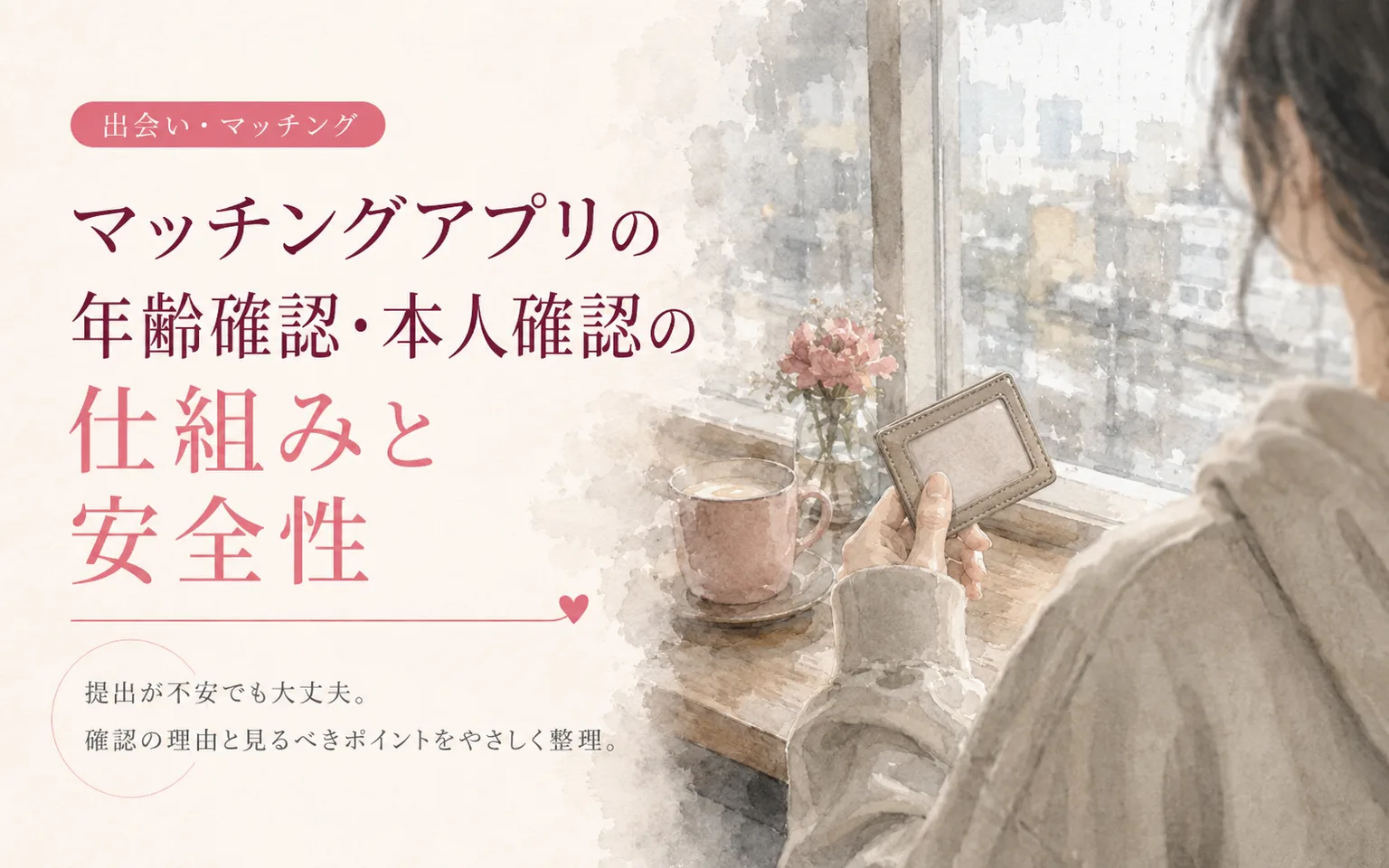マッチングアプリの年齢確認・本人確認の仕組みと安全性