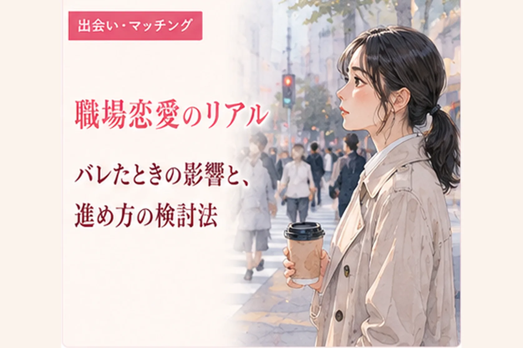 職場恋愛のリアル|バレたときの影響と、進め方の線引き
