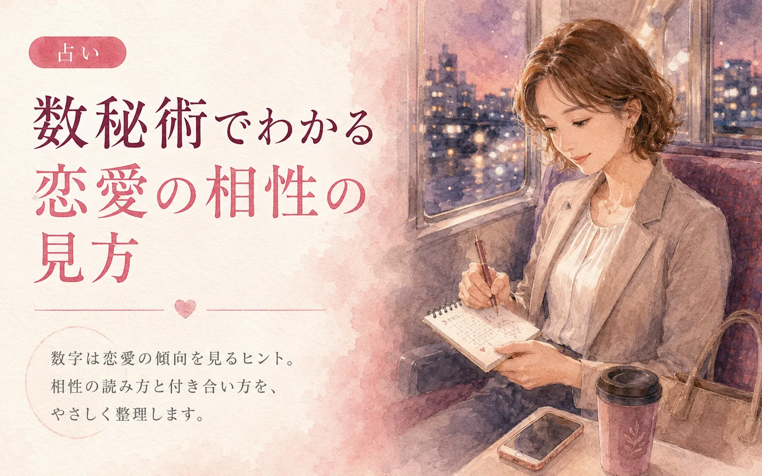 数秘術でわかる恋愛の相性の見方