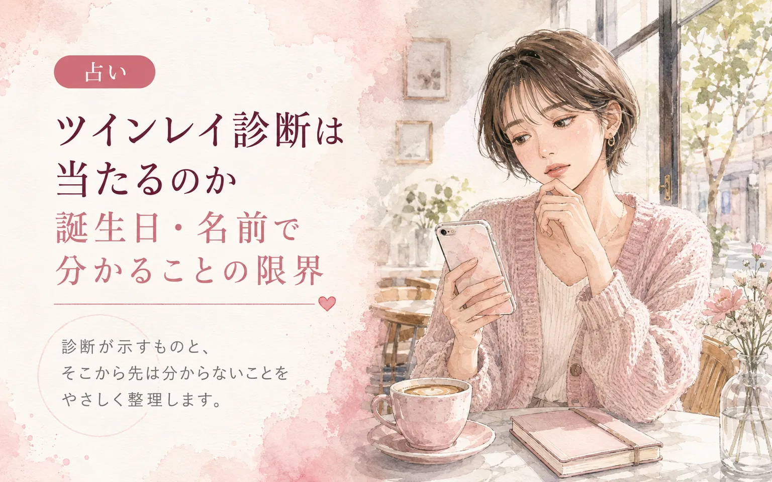 ツインレイ診断は当たるのか|誕生日・名前で分かることの限界