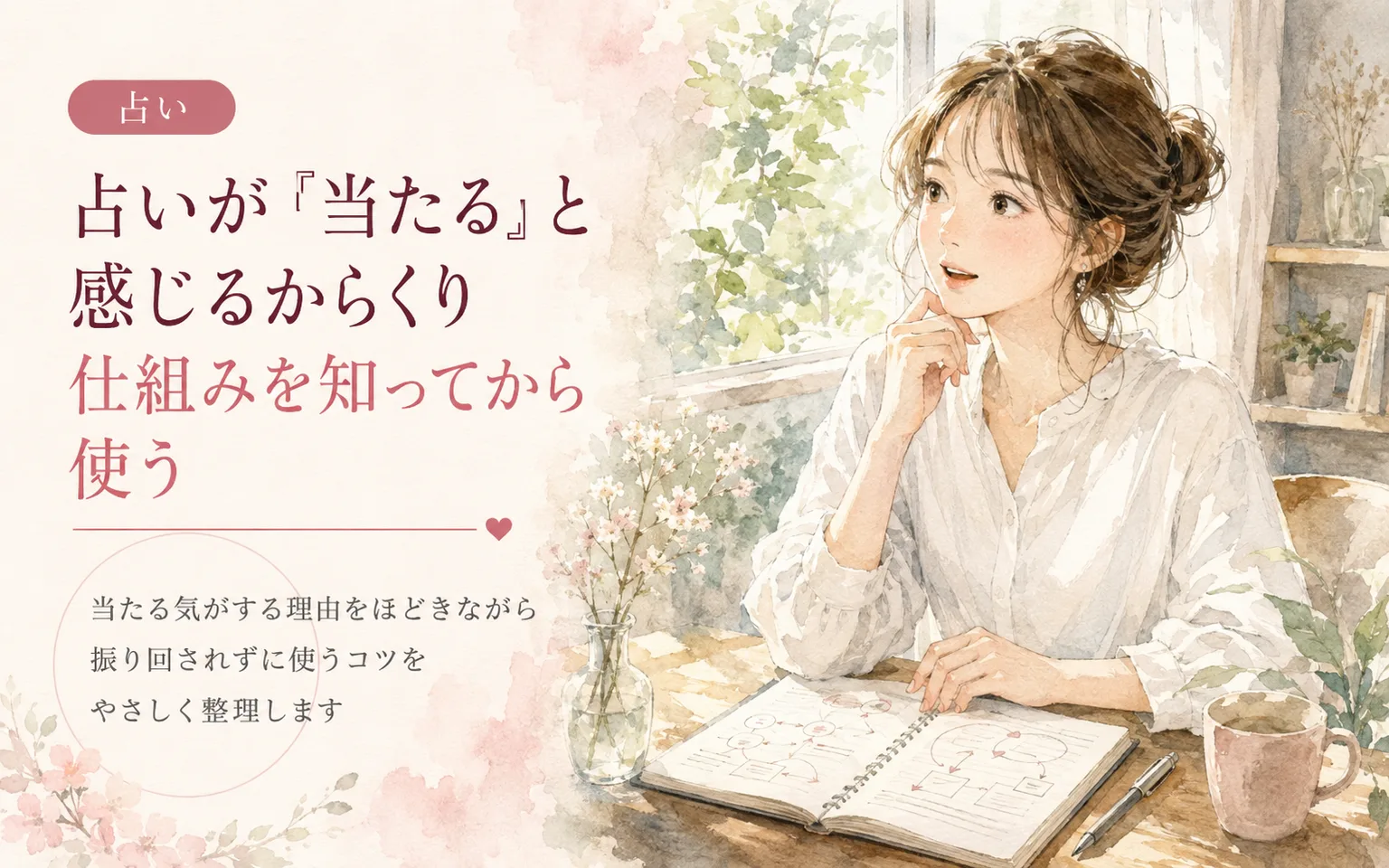 占いが「当たる」と感じるからくり|仕組みを知ってから使う