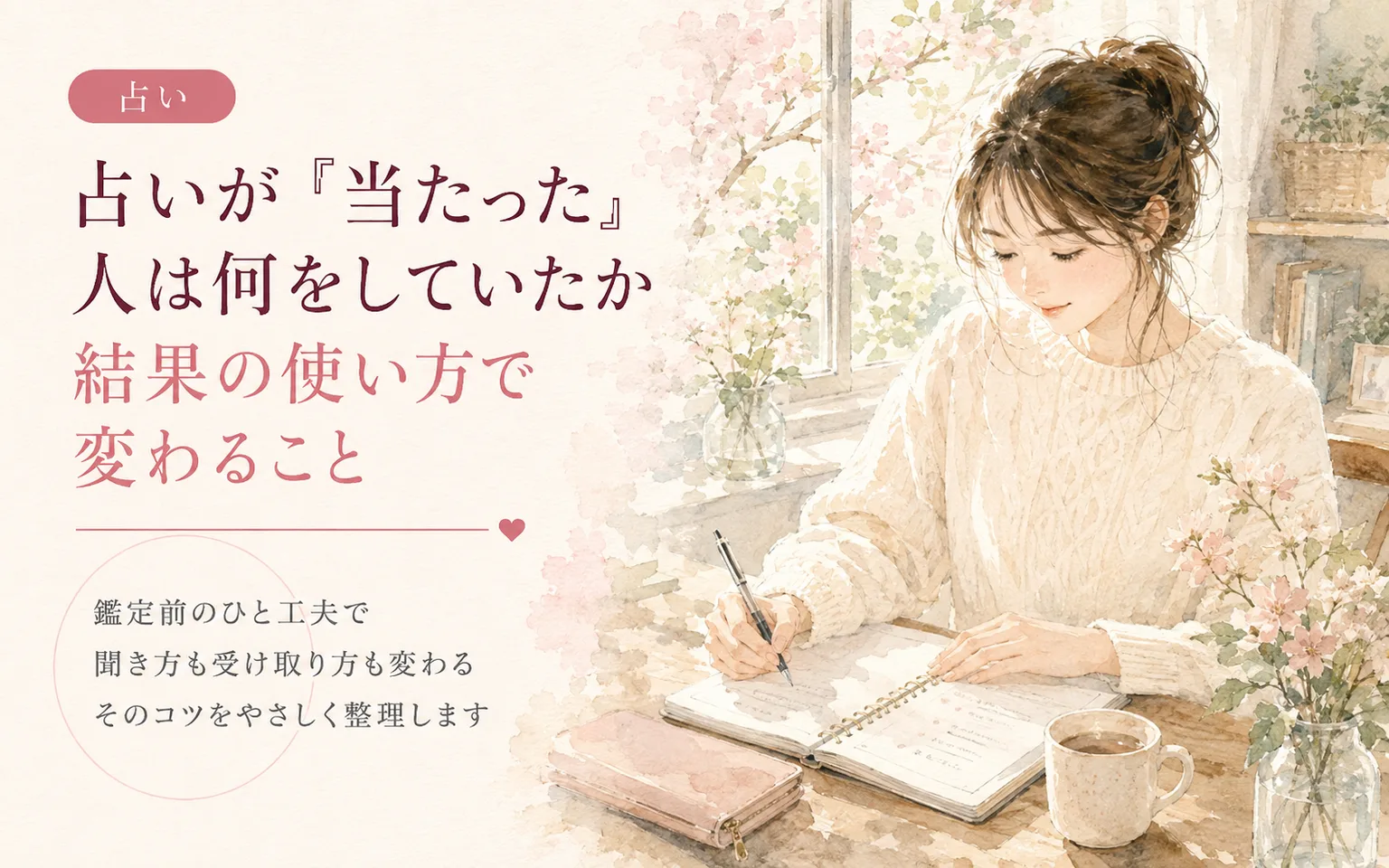 占いが「当たった」人は何をしていたか|結果の使い方で変わること