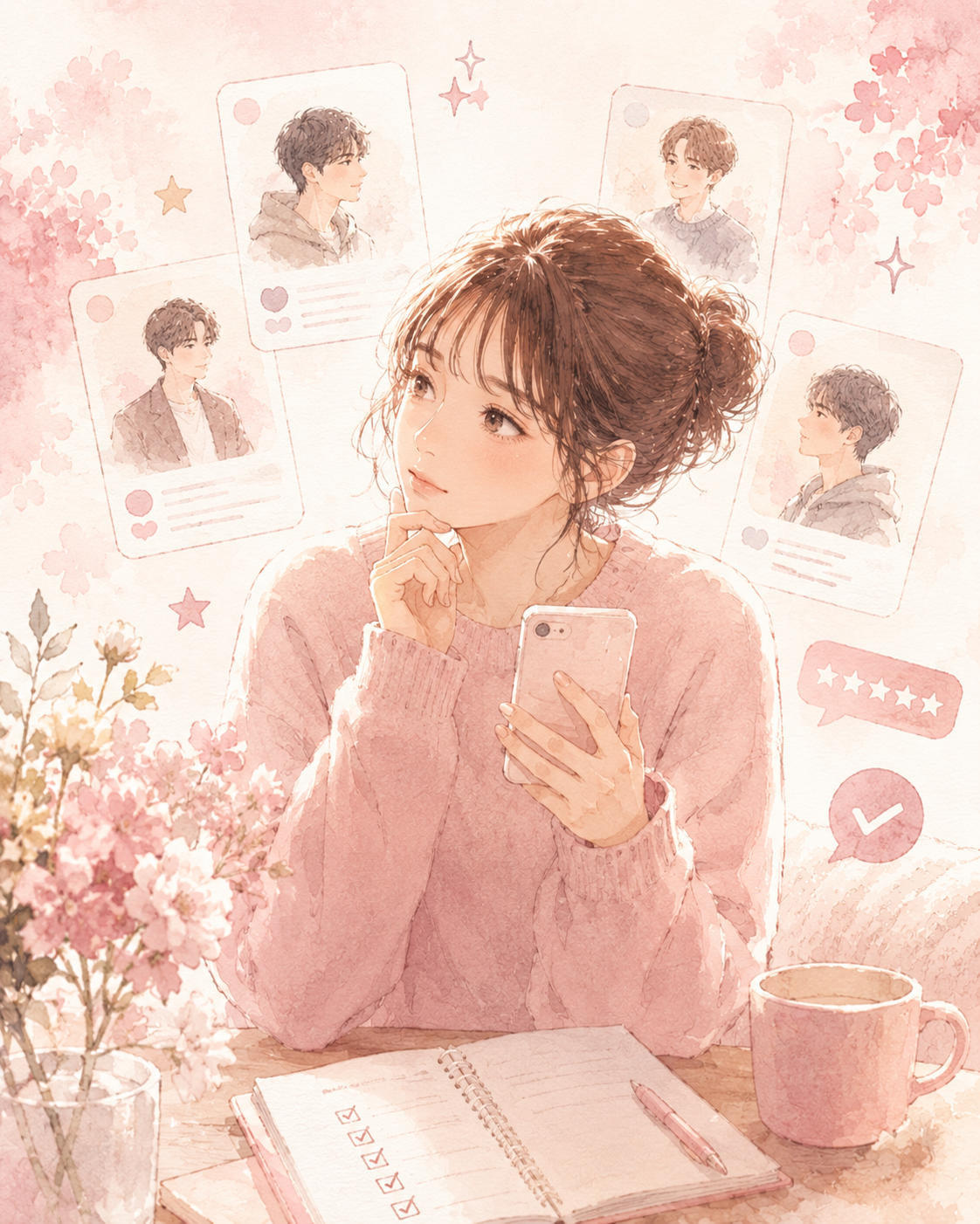 女性向けマッチングアプリおすすめの選び方